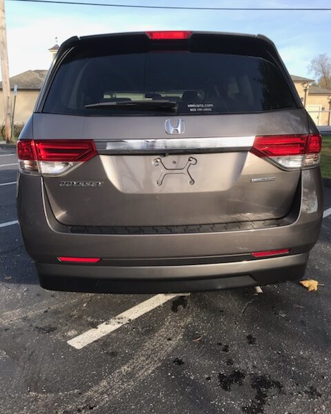 honda odyssey rear